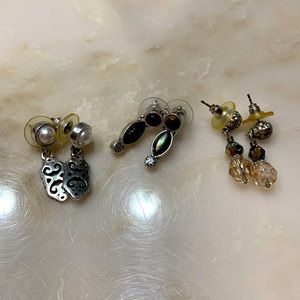 Three pair of Brighton Earrings